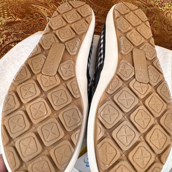 Baretraps Slip-On Shoes Women's 36 EU/ US 6 Black & White Checkered Flats - Picture 4 of 10